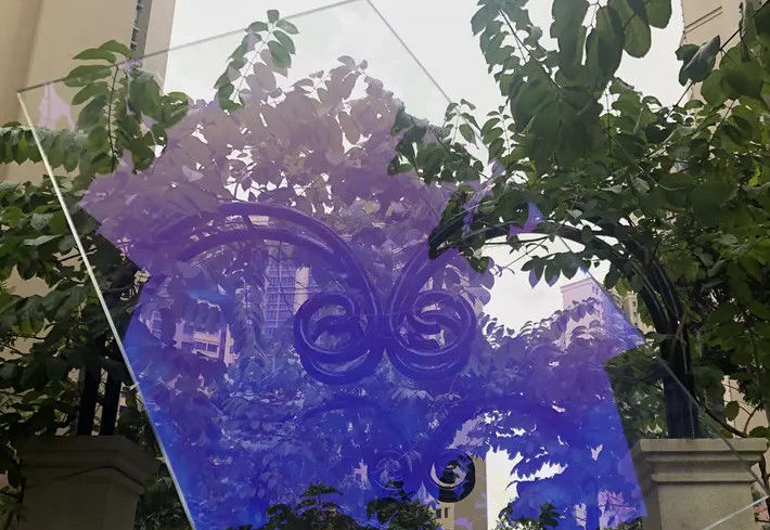 エクストラクリア 低鉄色の浮遊反射ガラス テンパー