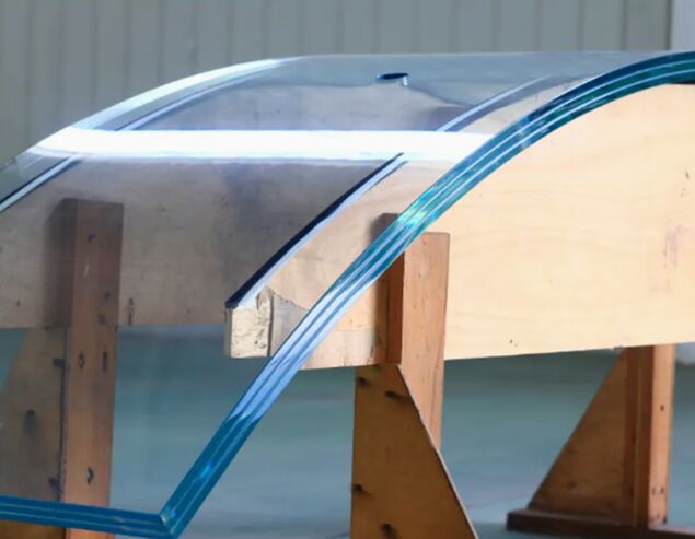 青島工場 PVB/SGP/EVA 透明ラミネート安全ガラスパネル（建築用）