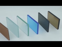 優れた硬さ 熱耐性 防護窓のための硬化されたラミネートガラス